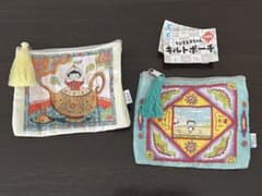 ちびまる子ちゃん キルトポーチ 2個セットのサムネイル