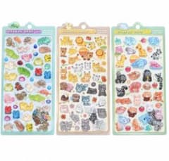 ボンボンドロップシール ワイルドガーデン3枚セットのサムネイル