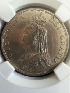 1887年 イギリス 2シリング ジュビリー・ヘッド NGC MS62 - メルカリ