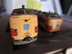 N／国鉄電車特急485系 くろしお／パーツ未使用完備／4輌セット