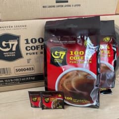 G 7ベトナムコーヒーブラック 正規品 100個× 2袋 - メルカリ