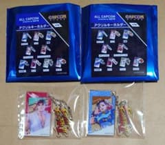 CAPCOM 캡콤 요시다 센세이 아크릴 키홀더 류&춘려 세트