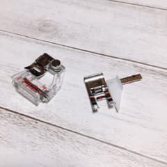 ほぼ新品　ミシン押さえ　2個セットのサムネイル