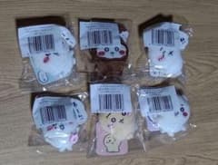 ちいかわだらけくじ E賞 全身ぬいぐるみバッジ コンプリートセット 全6種セットのサムネイル
