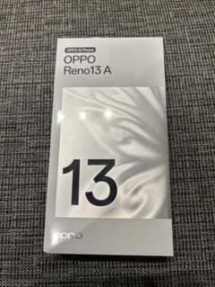 OPPO Reno 13 ASIMフリースマホ 新品未使用未開封ルミナスネイビーのサムネイル