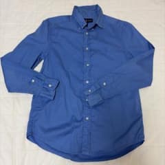 RALPH LAUREN 長袖シャツ ブルー L/G 14-16のサムネイル
