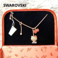 Unused Swarovski 40th Anniversary Limited Edition Hello Kitty Necklace (2013)
