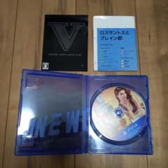 PS4 GTA5 グランド・セフト・オート5 説明書Map有りのサムネイル