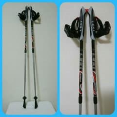 値下げ×3   レキ  LEKI   ノルディック  ポールのサムネイル