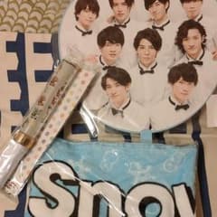snowman うちわ タオル ペンライト 3点セットのサムネイル