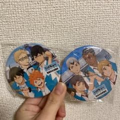 ハイキュー　缶バッチ　映画村のサムネイル