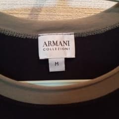 最終値 アルマーニ コレツォーニ ARMANI Tシャツ Mサイズのサムネイル