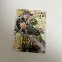 SBR ジョジョキャラバン 箔押しクリアカード B ジャイロ・ツェペリ 1枚のサムネイル