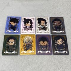 名探偵コナン ナムコ 隻眼の残像 イラストカードセット 全8枚のサムネイル