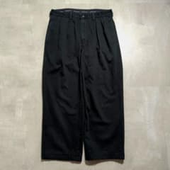 POLO Ralph LaurenANDREW PANT2タックブラックW34 POLO Ralph LaurenANDREW PANT2タックブラックW34 - メルカリ