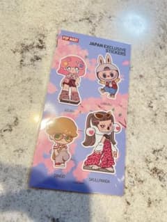 POP MART 日本限定ステッカー 4枚セットのサムネイル
