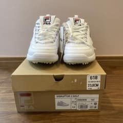 FILA GOLF】新品DISRUPTOR 2 GOLF ゴルフシューズ - メルカリ