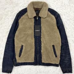 ☆貴重☆デットストック品☆ZARA グリズリージャケット デニム ボア　サイズM ☆貴重☆デットストック品☆ZARA グリズリージャケット デニム ボア