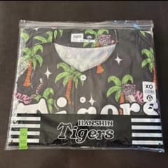 阪神タイガース　新品　デザインユニフォーム　ブラックパーム　XOサイズ 阪神タイガース 新品 デザインユニフォーム ブラックパーム XOサイズ