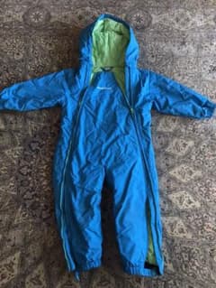 【美品】【モンベル】ジャンプスーツ  スノーウェア　90のサムネイル