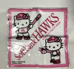 ハローキティ　ソフトバンクホークス　タオルのサムネイル