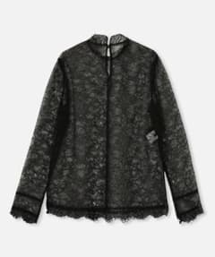 新品未使用 アルアバイル シアーレースブラウス ブラック ルル 
