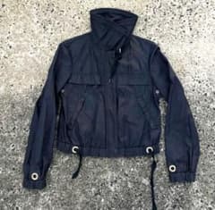 sullen ブルゾン 短丈 ナイロン ライダース y2k sullen ブラック 短丈 ブルゾン y2k タイト archive - メルカリ