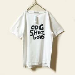 新品未使用タグ付き✨ コムデギャルソン ボーイズ半袖 Tシャツ 白 