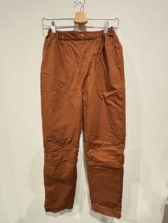 ユニクロ　ストレッチウォームイージーベイカーパンツ　160 ブラウン【未使用】のサムネイル
