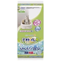デオトイレ ふんわり香る消臭・抗菌シート ナチュラルガーデンの香りのサムネイル