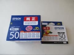 EPSON純正インクIC6CL50+ICBK50のサムネイル