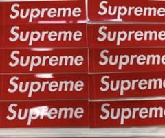 Supreme Box Logo ステッカー 10枚セット ボックスロゴ - 2