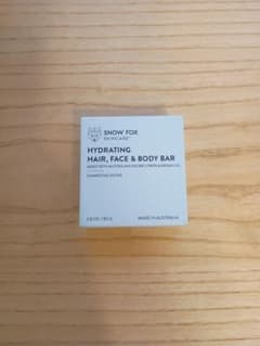 [신품 미개봉] SNOW FOX SKINCARE 샴푸 바 1 개