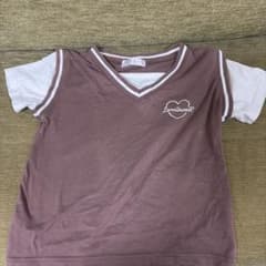 HaneMari channel 重ね着風 Tシャツ 130cmのサムネイル