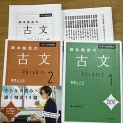 大学入試問題集 岡本梨奈の古文ポラリス1,2セットのサムネイル