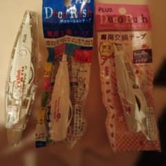 PLUS Deco Rush デコレーションテープ 本体・交換テープセットのサムネイル