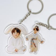 BTSジミン ベビージミン & 韓服 アクリルキーホルダーのサムネイル
