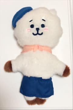 이치 반 쿠지 BT21 HAPPY CAMP!! RJ 봉제 인형 A상