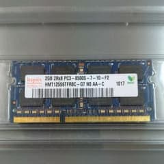 メモリ　2GB 2Rx8 PC3-8500Sのサムネイル