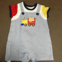 ミキハウス　ロンパース70のサムネイル