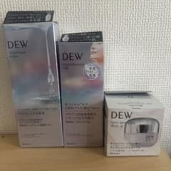 DEW ブライトニング化粧水 乳液 タンタンコンクドロップ 3点セット DEW ブライトニング化粧水 乳液 タンタンコンクドロップα 3点セット