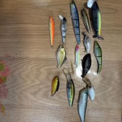 Hard lures for bass fishing, bass fishing retirement set