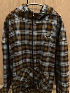 チェック柄フード付きジャケットのサムネイル