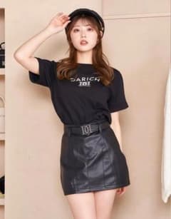 即購入OK☆Darich(ダーリッチ)DDロゴエンブロイダリーTシャツ ブラックのサムネイル