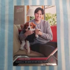 大谷翔平　犬　デコピン　MVPカード　topps　now  OS-19のサムネイル