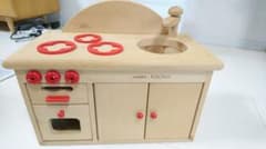 おままごと middle Kitchen セット ミドルキッチン 中古美品のサムネイル