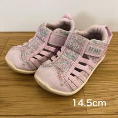 IFME ベビーサンダル 花柄 ピンク 14.5cmのサムネイル
