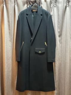 クルニ 18AW ライダース チェスターコート タイロッケンコート ウール