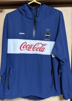 F.C.R.B COCA-COLA HALE ZIP ANOLAK パーカー - メルカリ