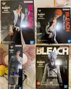 断捨離中 BLEACH フィギュア 4種セットのサムネイル